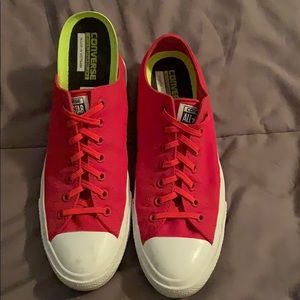 Red Converse Allstar Lunarlon